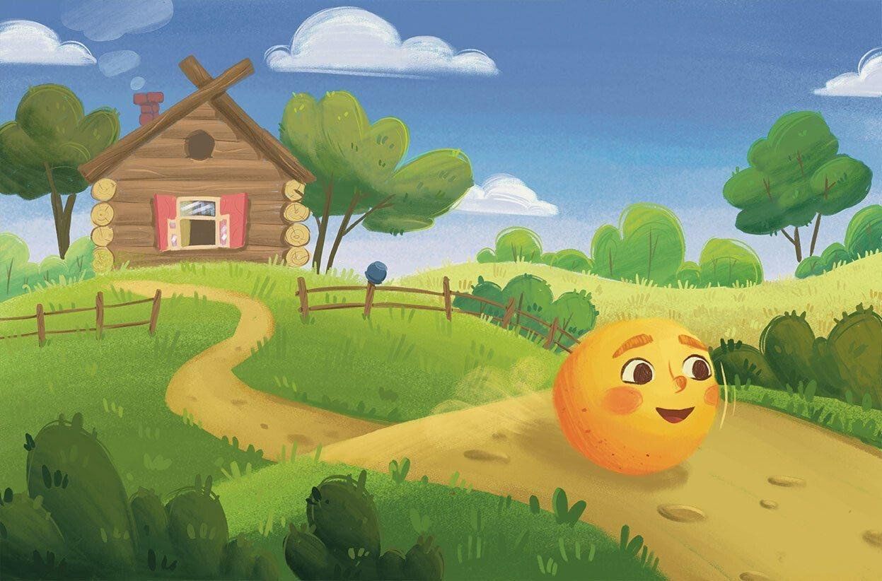 Колобок фото из сказки для детей Колобок"-показ мультфильма 2024, Чернянский район - дата и место проведения, про