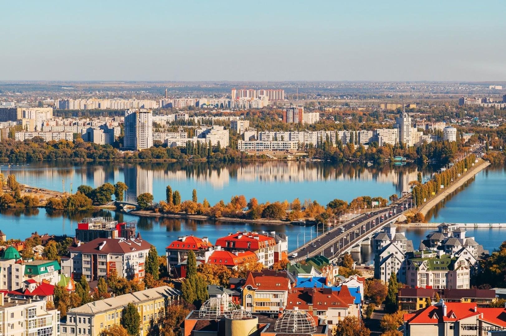 Воронеж вид сверху фото