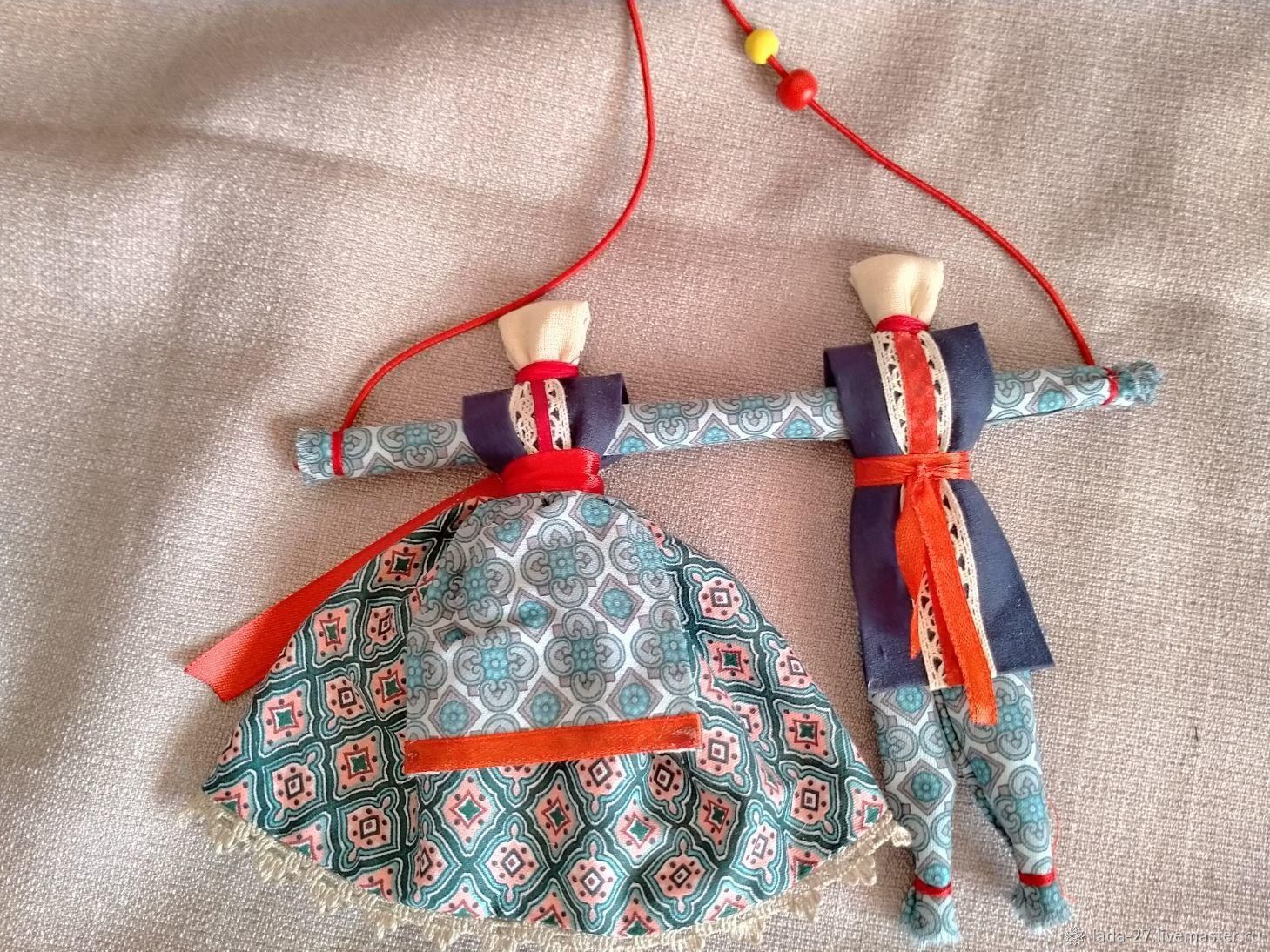 Народная кукла неразлучники
