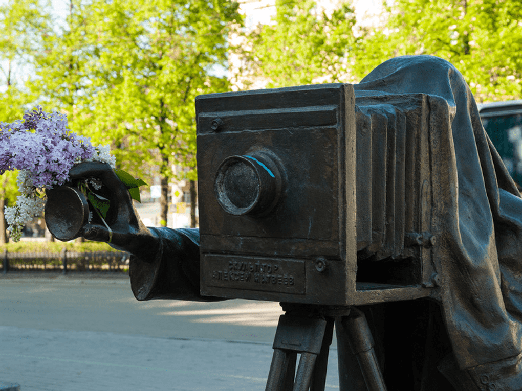 Часть скульптурной композиции «Пермяк соленые уши», Пермь. Фотография: Elena Monakhova / фотобанк «Лори»