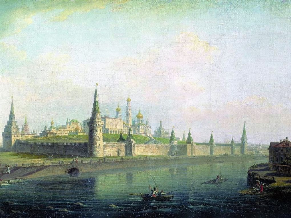 Максим Воробьев. Вид Московского Кремля (со стороны Каменного моста). 1819. Государственная Третьяковская галерея, Москва