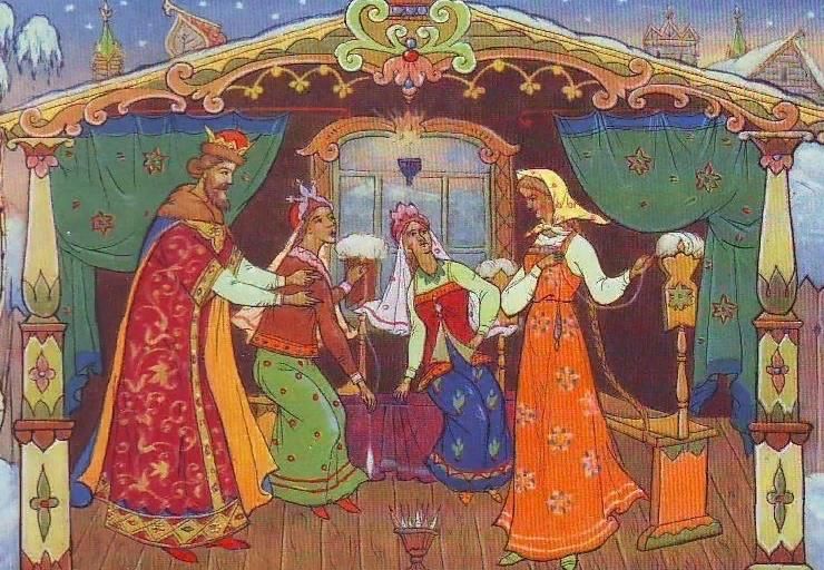 Картинка три царевны