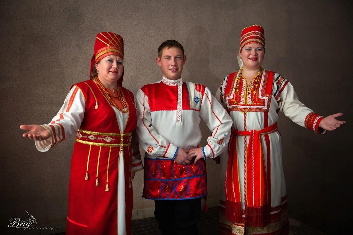 Национальный костюм в мордовии