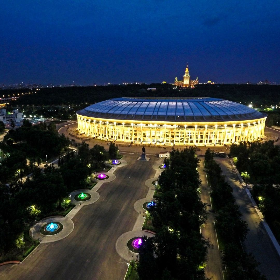 Парк лужники москва фото