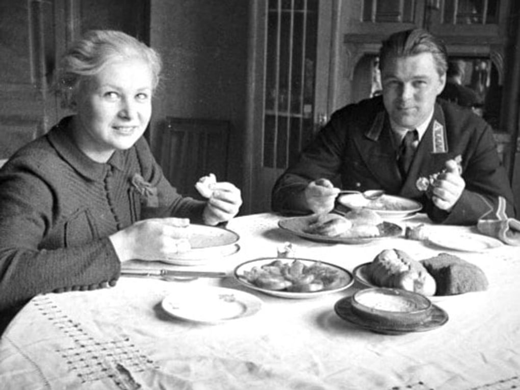 Валентина Серова с первым мужем Анатолием Серовым. 1930-е. Фотография: wikipedia.org