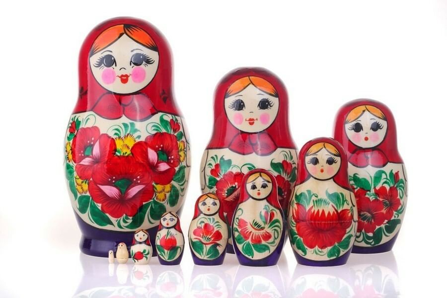 Матрешки фото русские народные