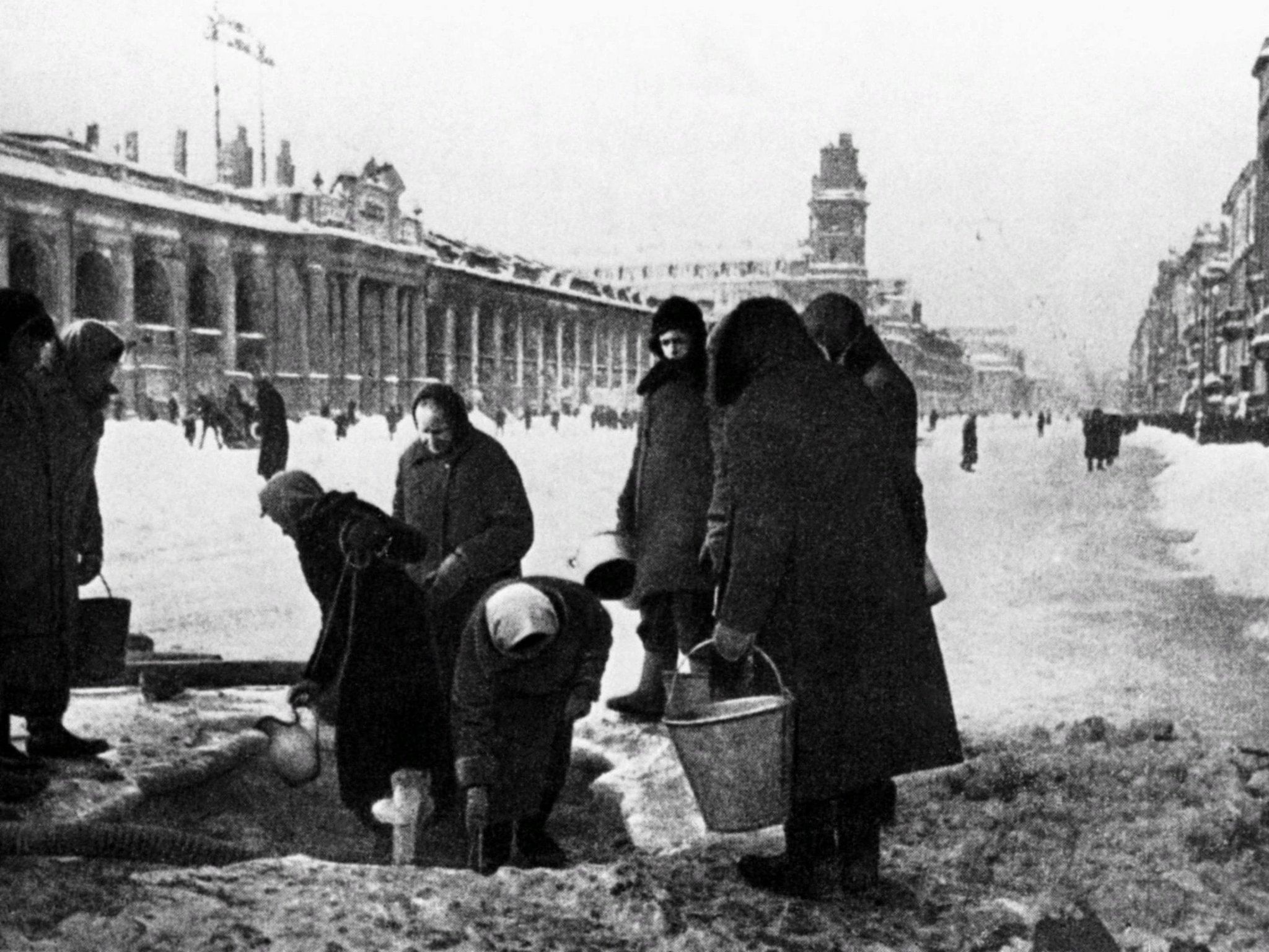 Фото ленинграда в блокаде