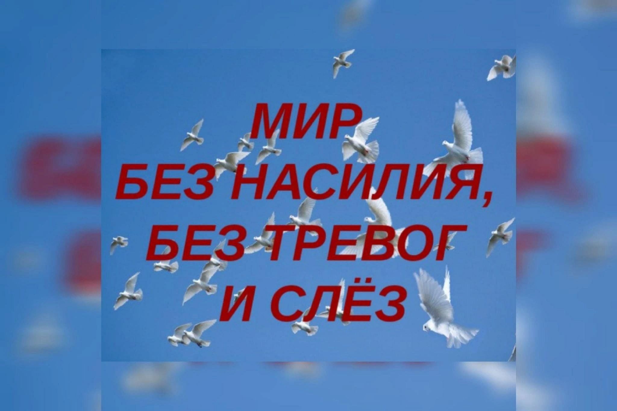 Мир без насилия презентация