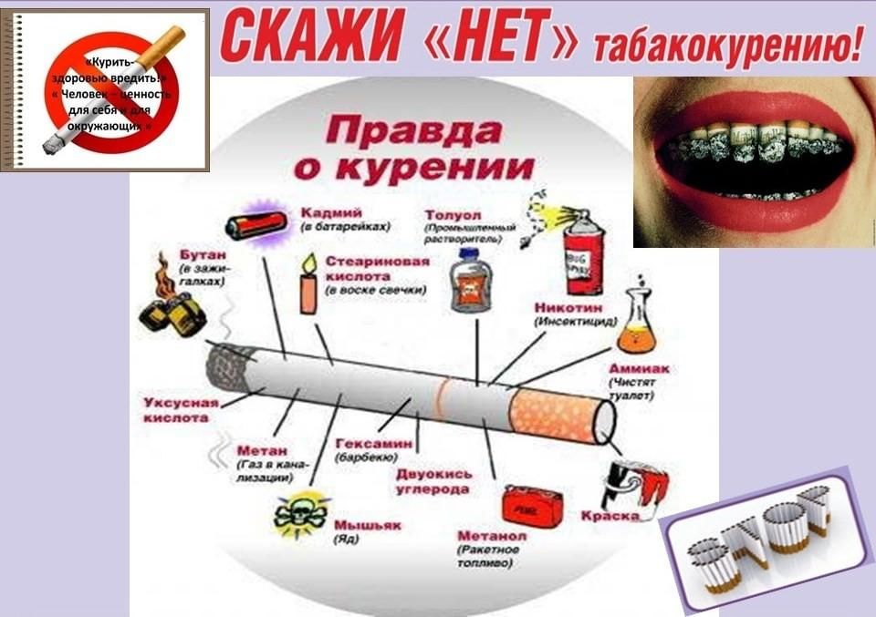 Презентация про табакокурение