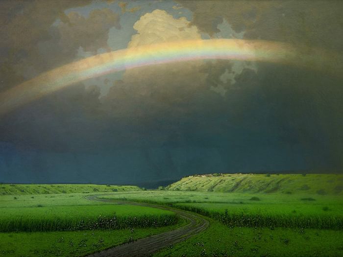 Архип Куинджи. Радуга. 1900–1905. Государственный Русский музей, Санкт-Петербург