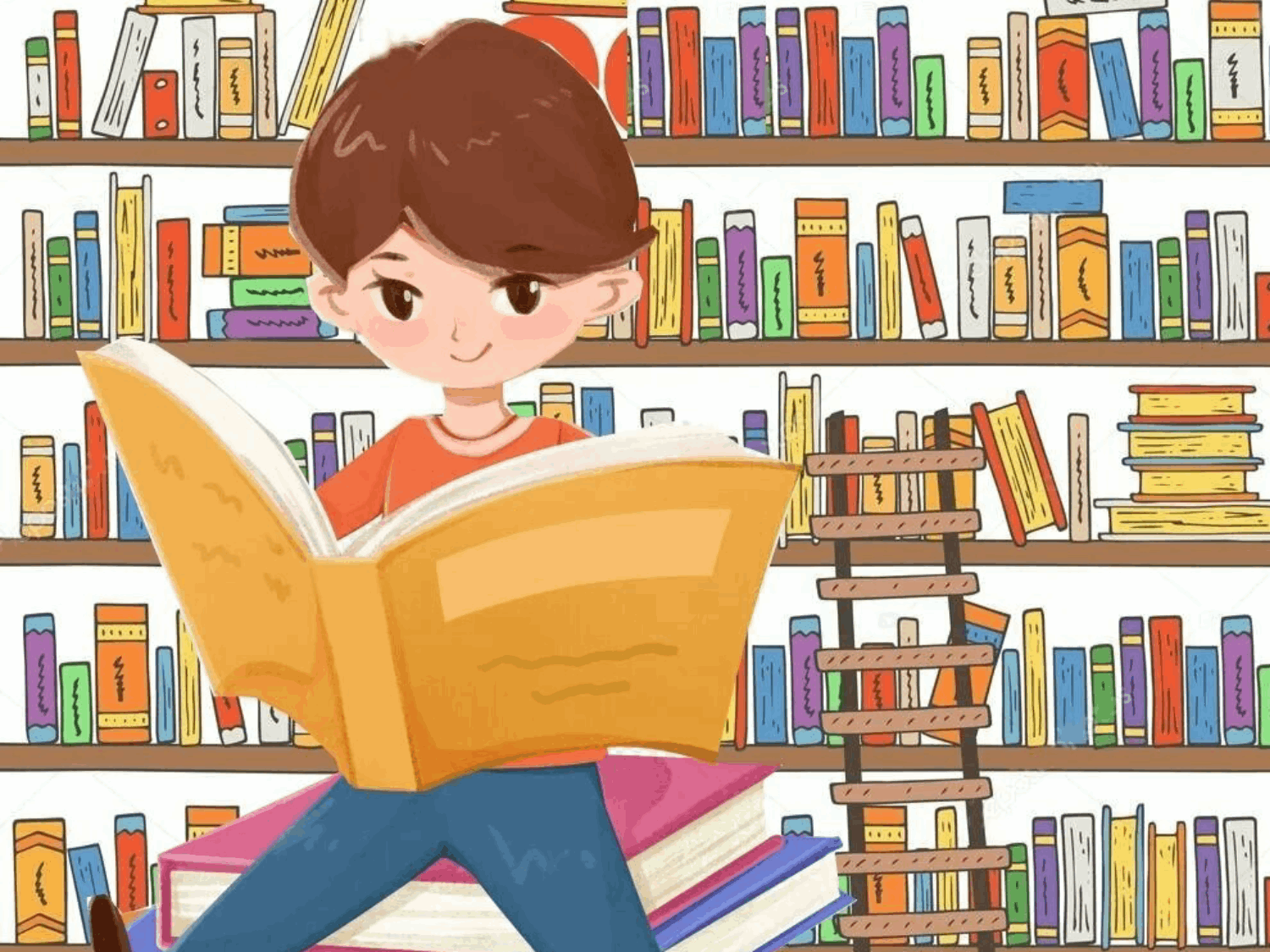 Книги помогающие думать. Чтение. Чтение книг. Дети в библиотеке. День чтения книги.