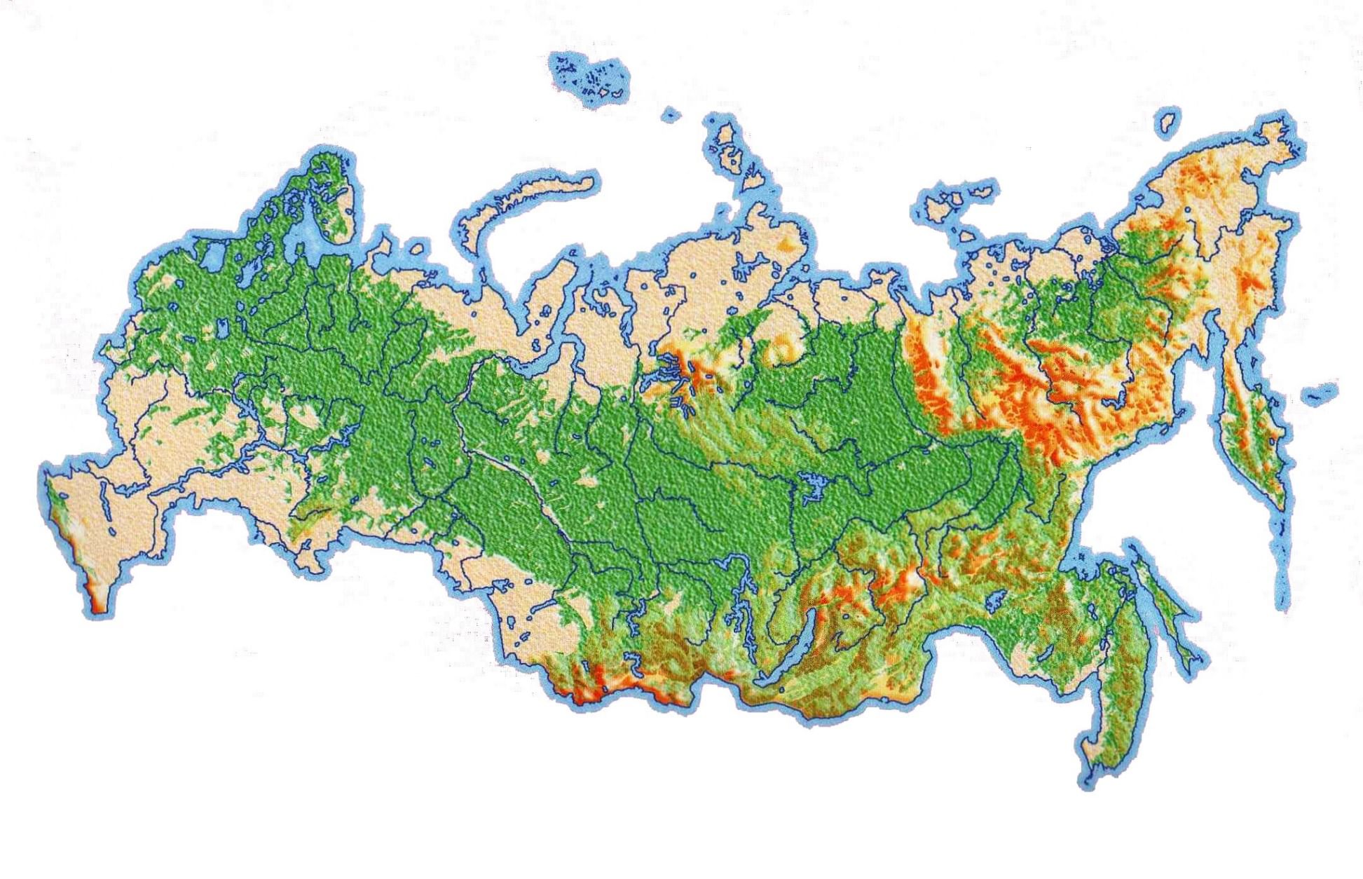 Карта моей идеальной россии