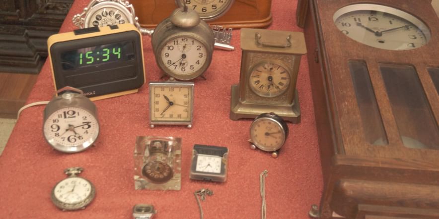 Основное изображение для события Интерактивное занятие «Загадочная история предмета. Часы»
