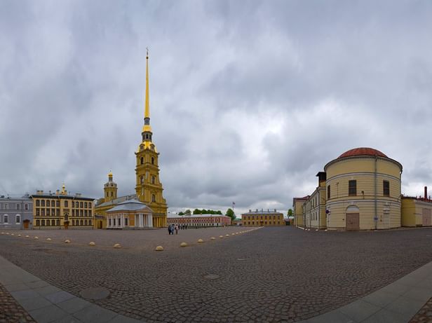 Соборная площадь Санкт Петербург Петропавловская крепость