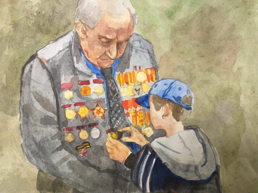 Картинки к песне мой дед уходил на войну