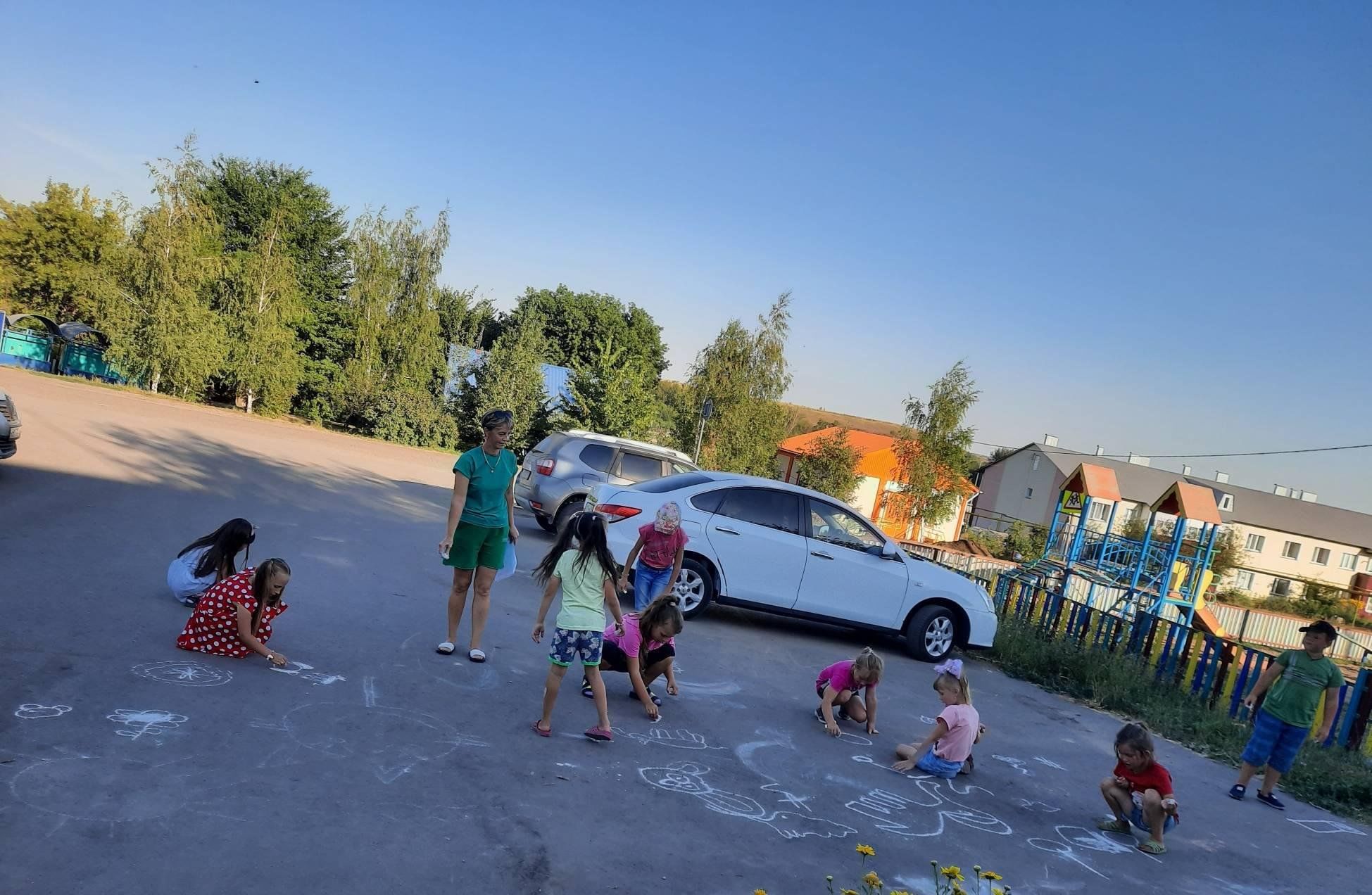План мероприятия конкурс рисунков на асфальте