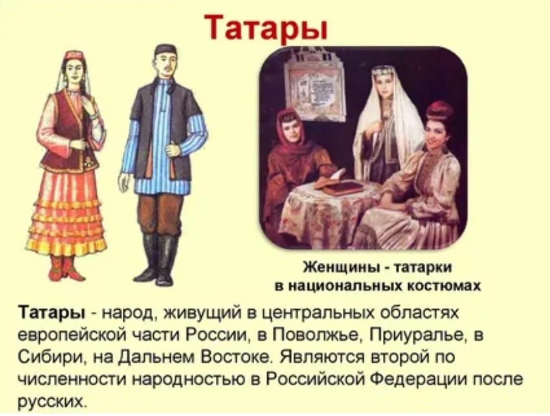 Как правильно татара или татарина. Наряды поволжские татары народов Поволжье. Татары народный костюм.