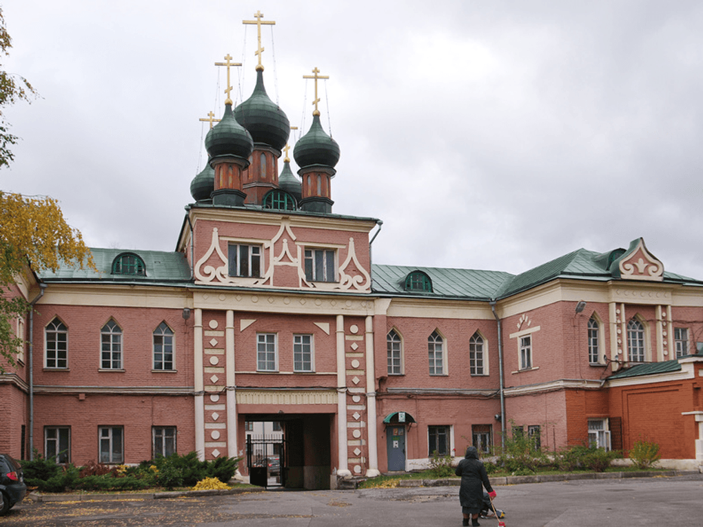 Храм Воздвижения Креста Господня. Никольский единоверческий монастырь, Москва. Фотография: Илюхина Наталья / фотобанк «Лори»