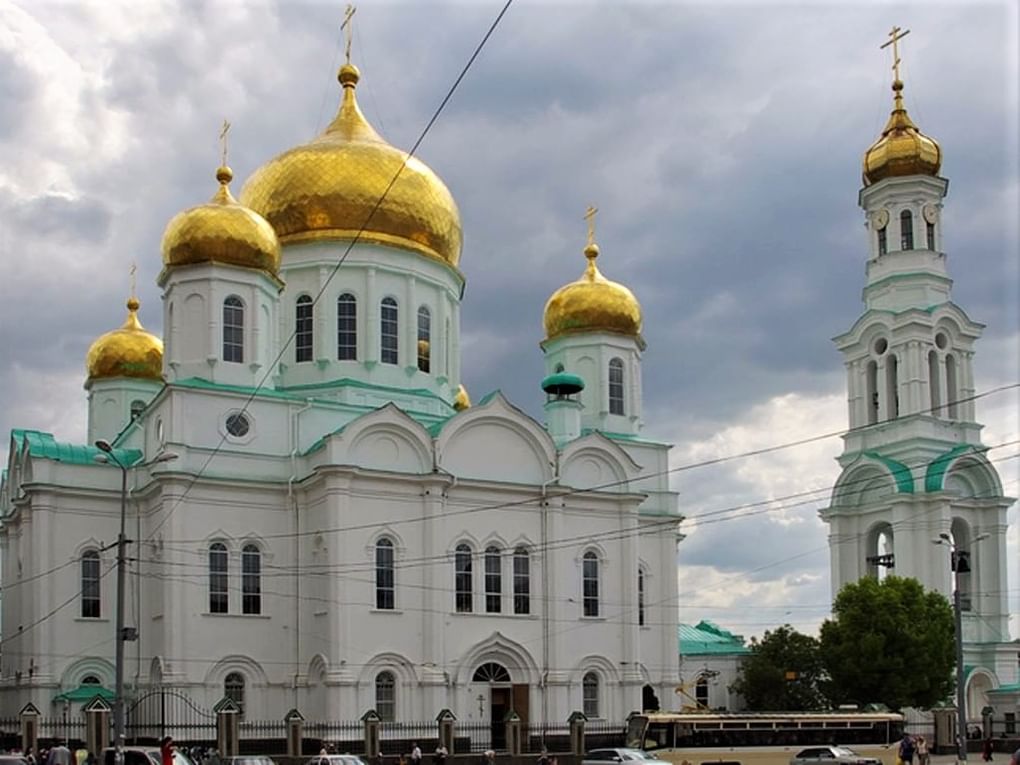 Ростовский кафедральный собор Рождества Пресвятой Богородицы. Фотография: Вадим Анохин / фотобанк «Лори»