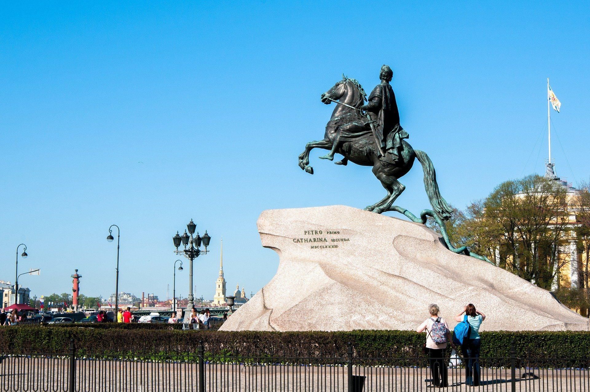 Медный всадник в Санкт-Петербурге