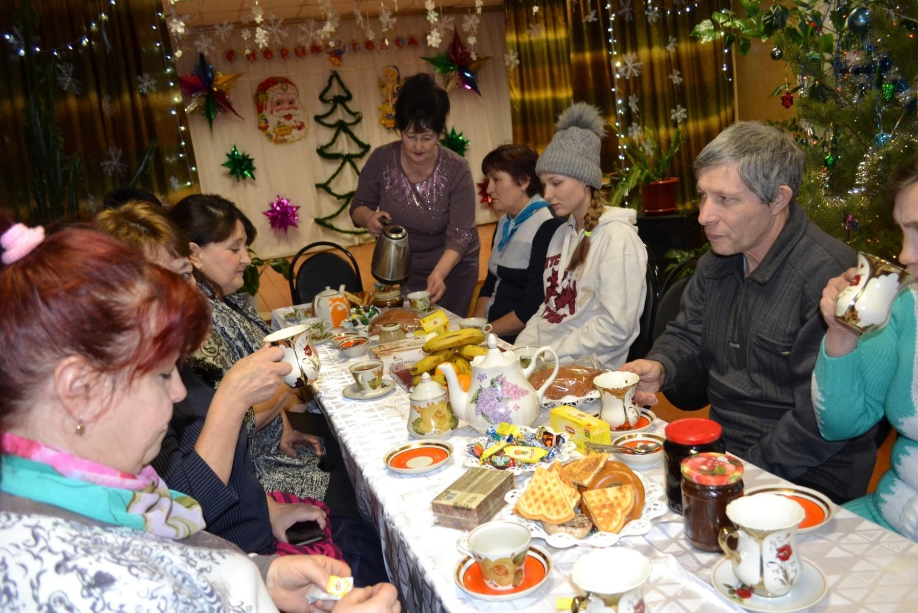 Семейные посиделки в библиотеке