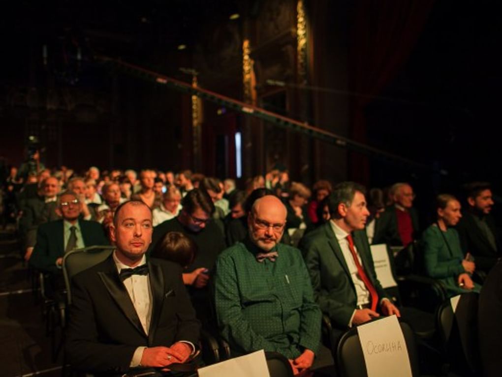 Церемония вручения премии «Просветитель». 2019 год. Фотография: <a href="http://www.premiaprosvetitel.ru/gallery/view/?694" target="_blank">premiaprosvetitel.ru</a>
