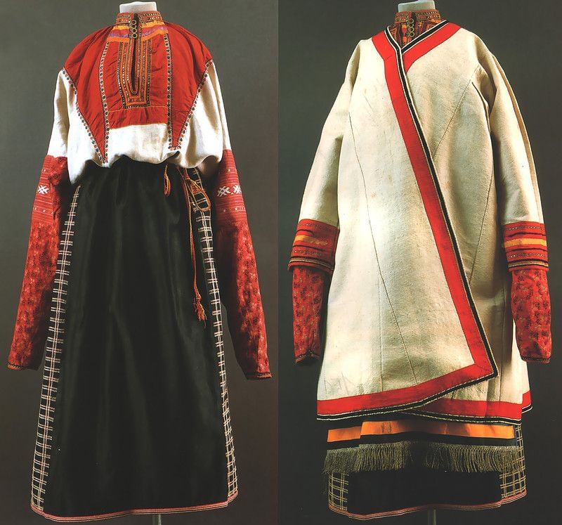 Русский народный костюм старые