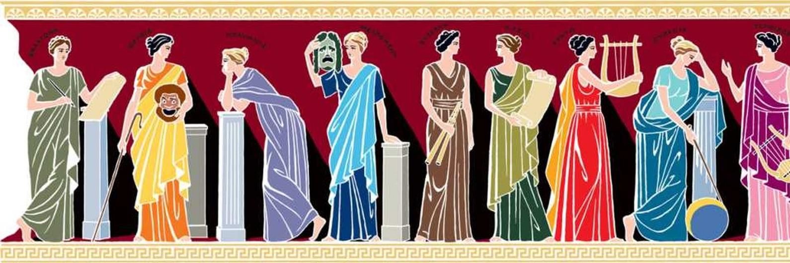 9 Муз древней Греции