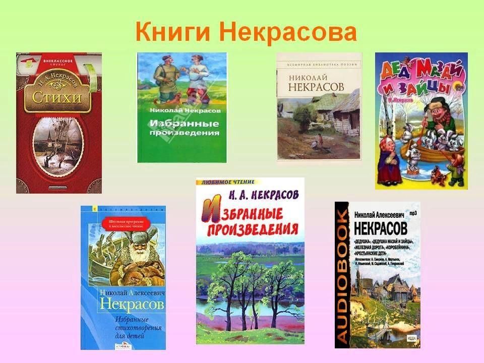 Название литературе. Произведения Некрасова 3 класс. Известные произведения Некрасова. Книги н а Некрасова. Некрасов Николай Алексеевич книги.