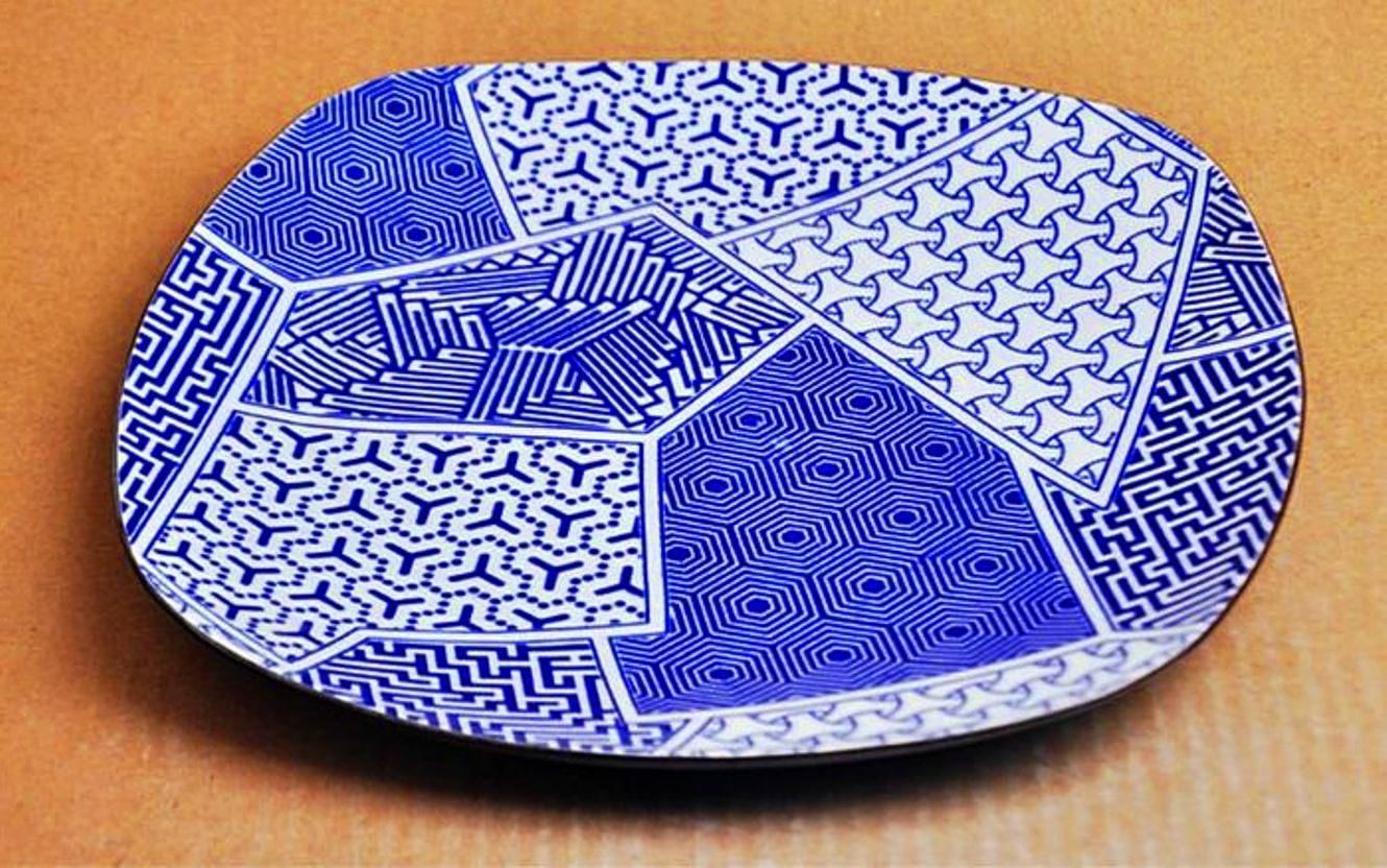 Посуда с геометрическим орнаментом