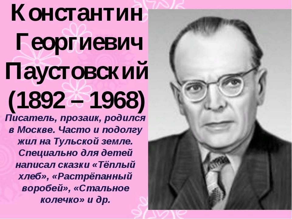 Писатели тульской области проект