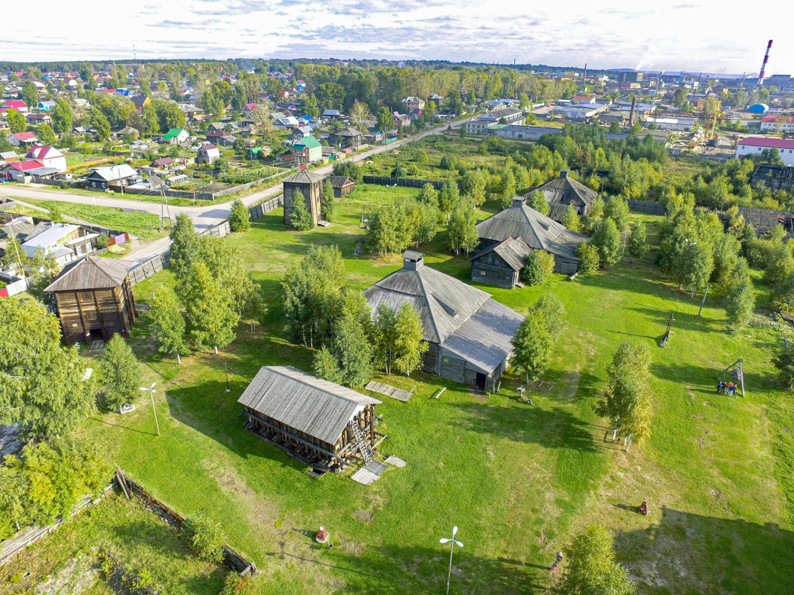 В деревне в командировке