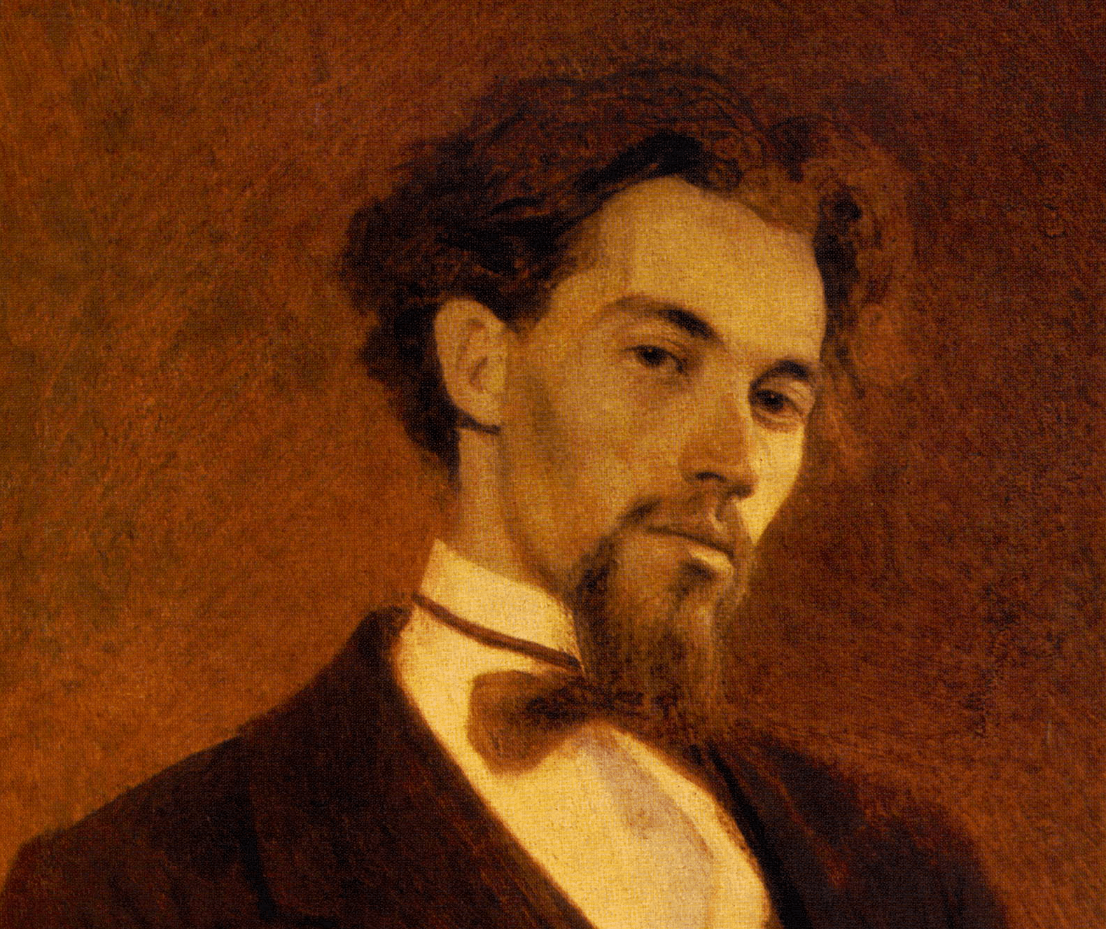 Портрет художника Савицкого Крамской