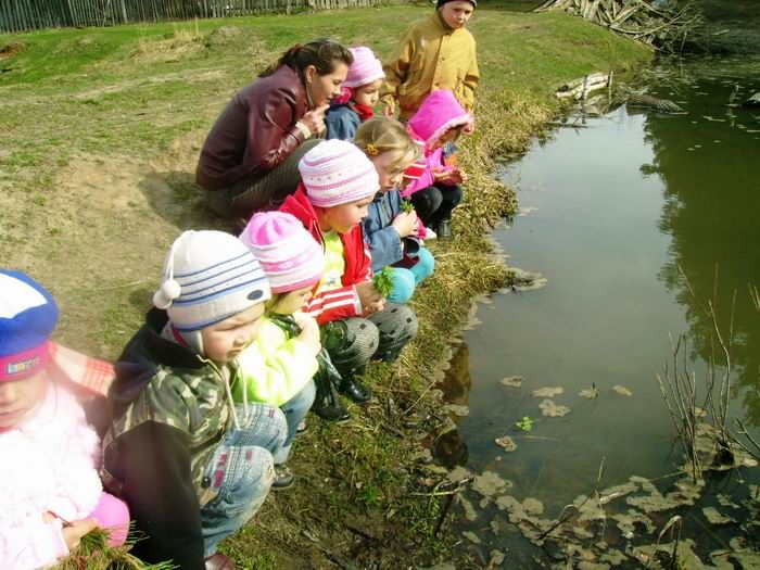 Наблюдать за водой. Экскурсия на природу. Наблюдение детей за природой. Дети на экскурсии на природе. Экскурсии в детском саду.