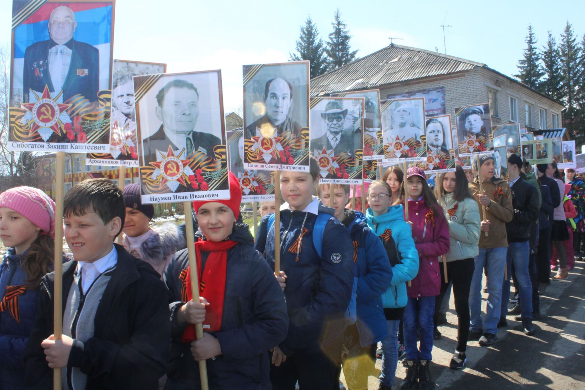 бессмертный полк в глазове