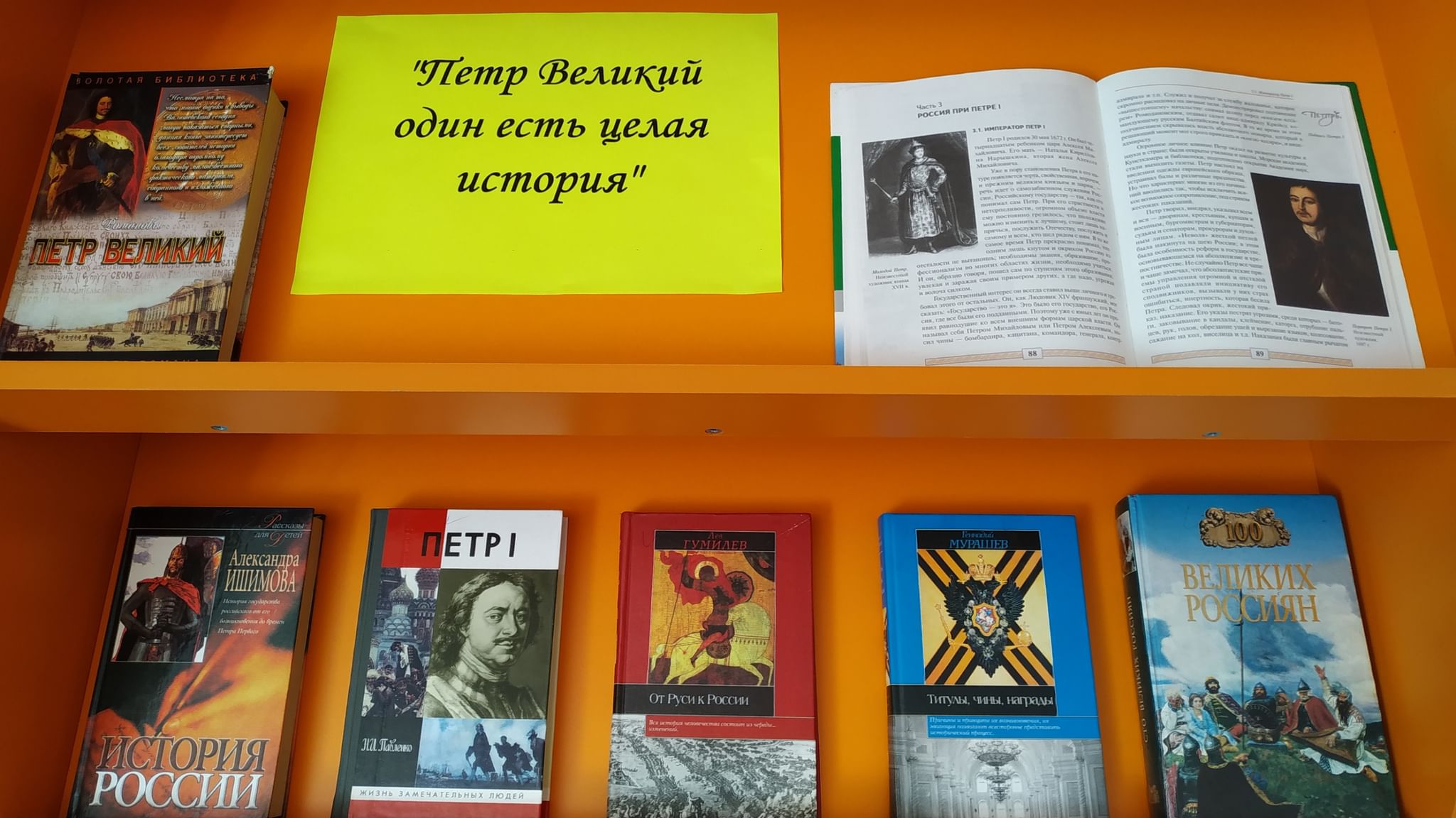 Целая история. Книжная выставка про Петра первого. Название выставки к 350 летию Петра первого. Выставка к 350 летию Петра 1 в библиотеке. Книжная выставка к 350 летию Петра 1.