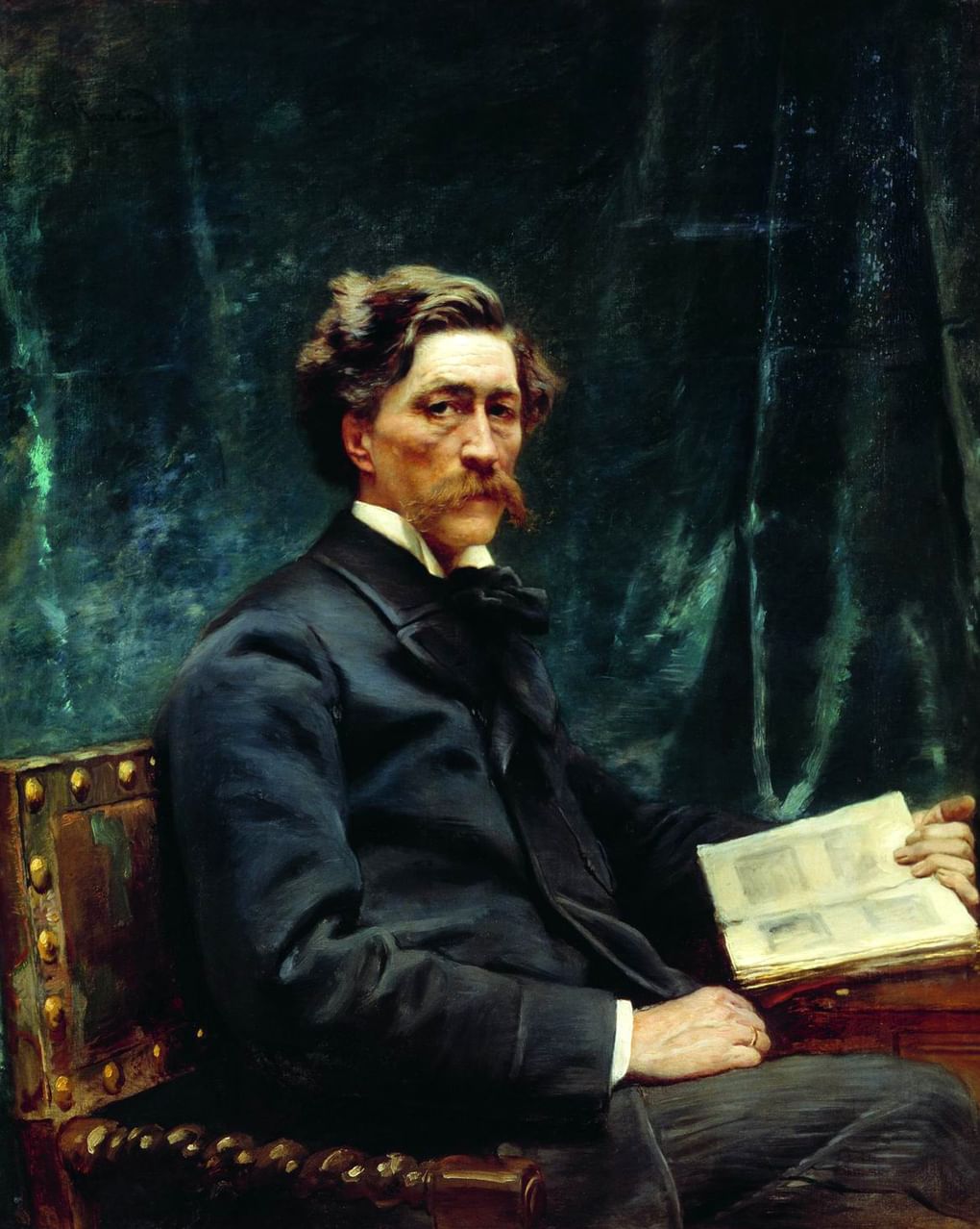 Константин Маковский. Портрет Сергея Худекова. 1890-е. Пензенская областная картинная галерея им. К.А. Савицкого, Пенза