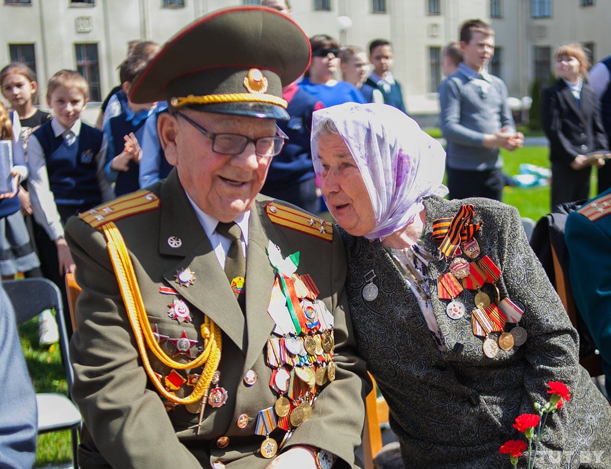 встречи ветеранов в день победы