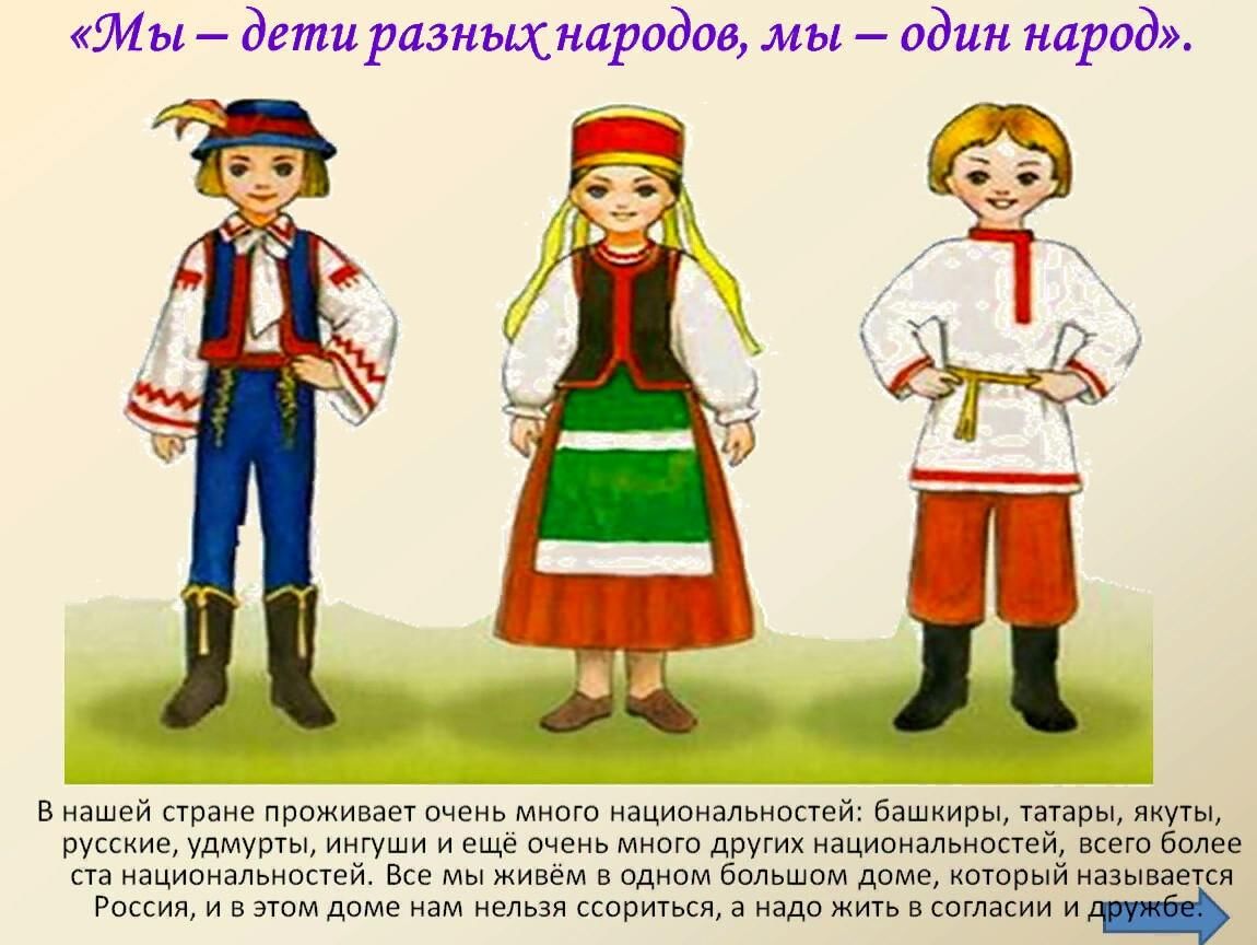 Проект народов много страна одна