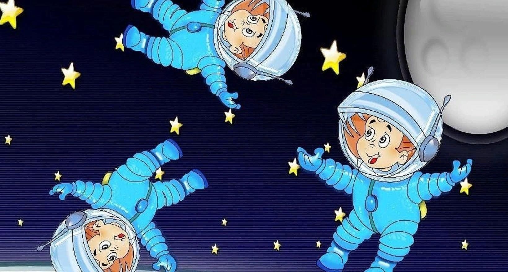 Песенка космонавта маша. День космонавтики. Детям о космосе.
