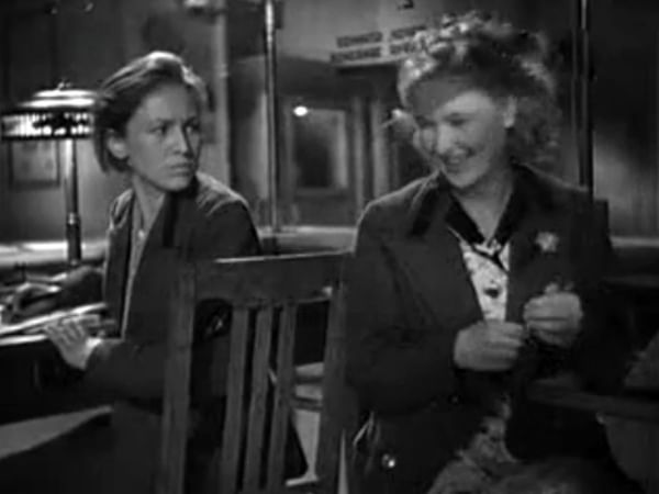 Кадр из художественного фильма Юлия Райзмана «Машенька» (1942)
