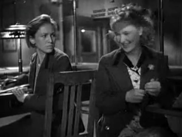 Кадр из художественного фильма Юлия Райзмана «Машенька» (1942)