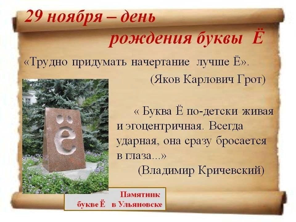 Буква е в русском языке проект День буквы Ё" викторина 2023, Мамадышский район - дата и место проведения, прогр
