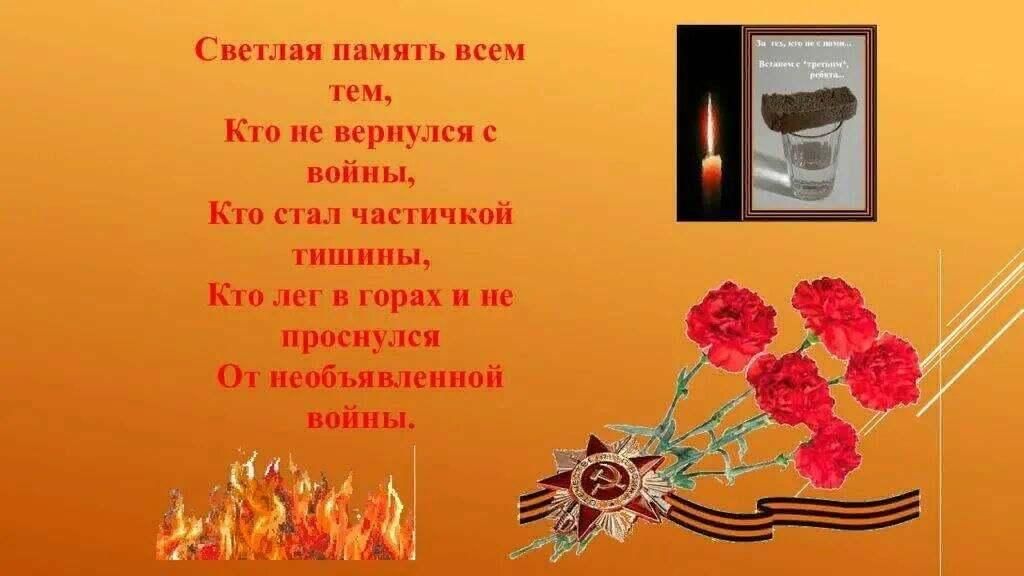 Урок мужества живая память презентация