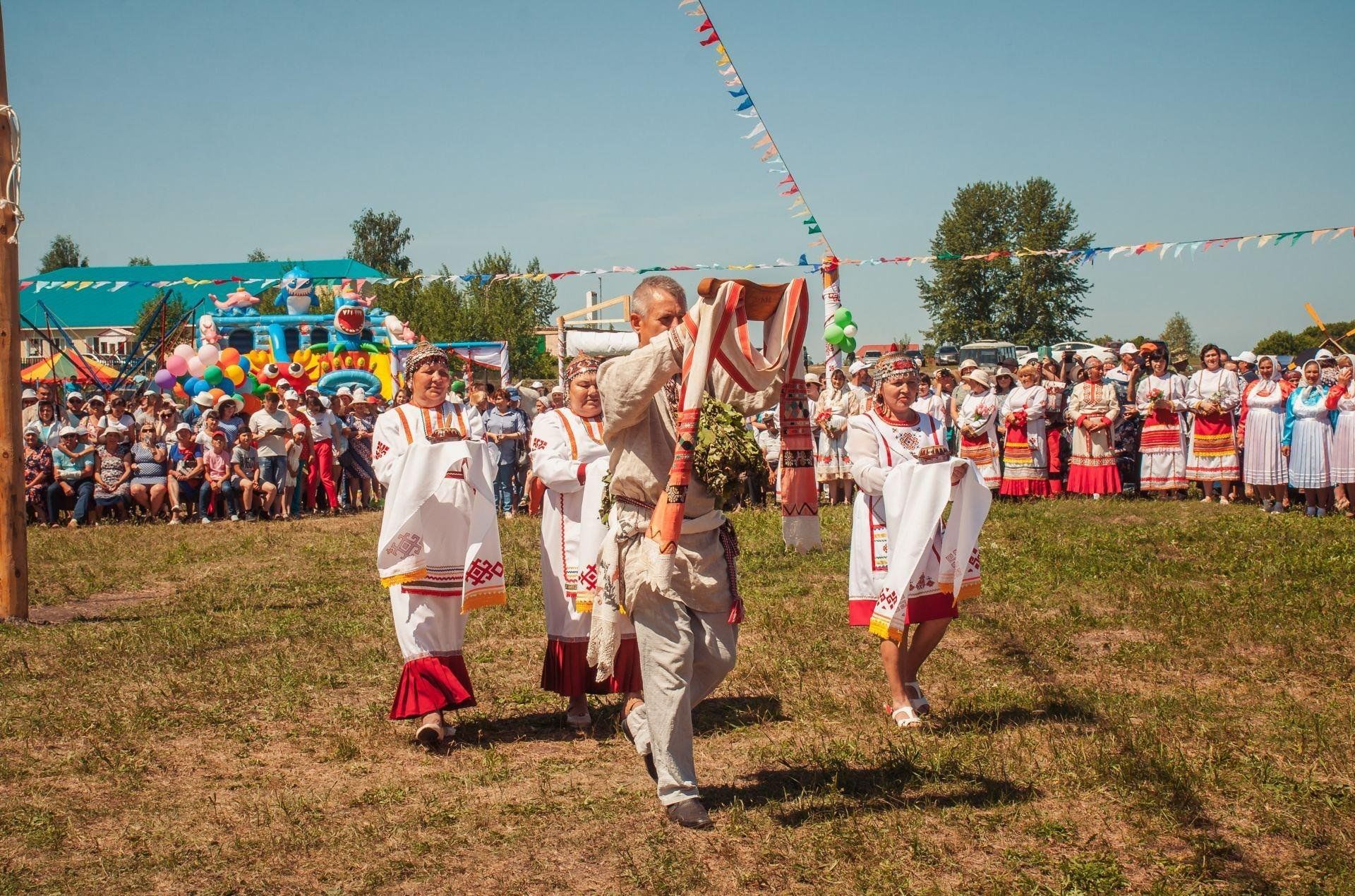 Чувашский праздник акатуй рисунок