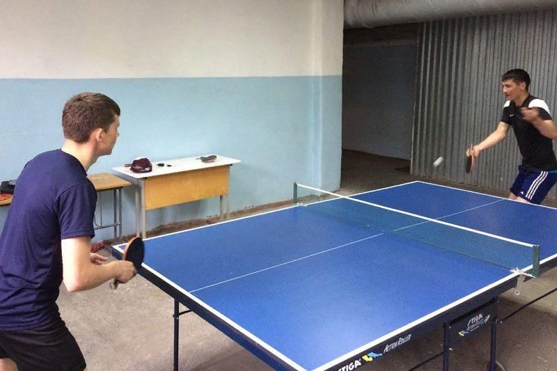 Анонс соревнования по настольному теннису
