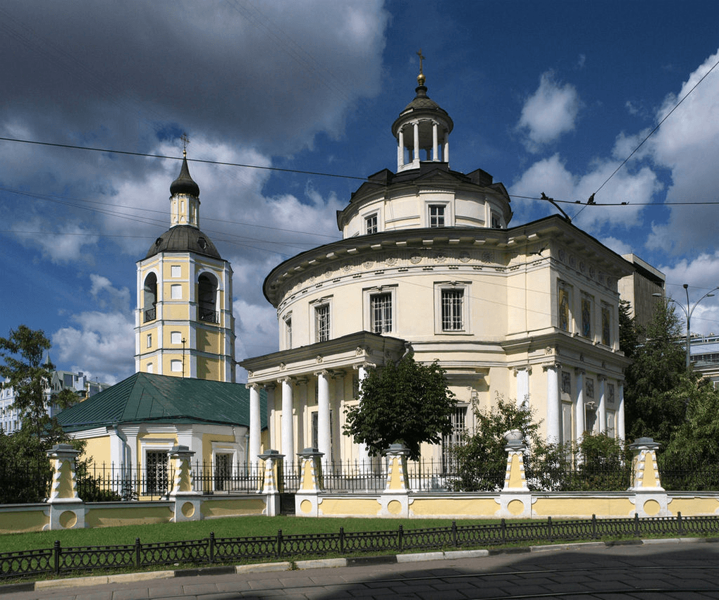 Церковь Филиппа митрополита (1777—1788). Церковь Филиппа митрополита Казаков. Церковь Филиппа митрополита в Мещанской Слободе. Казаков Церковь Филиппа митрополита 1777 1788 Москва.