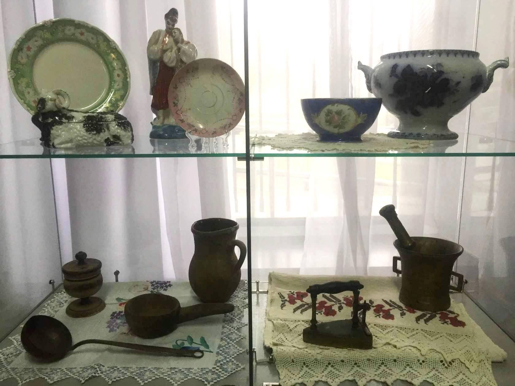 посуда в музее