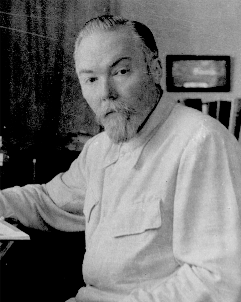 Лингвист, искусствовед, этнограф Юрий Рерих. 1938 год. Государственный музей искусства народов Востока, Москва