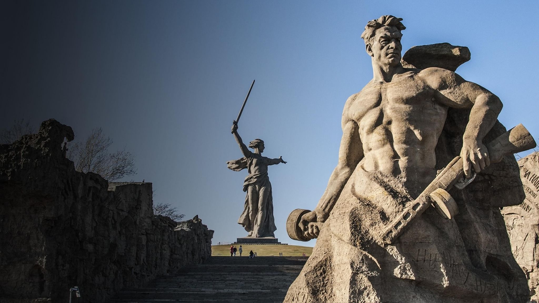 Волгоград родина мать мамаев курган фото